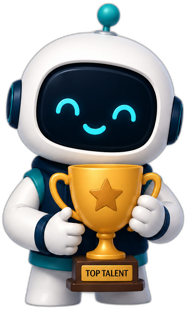Maskot SISPER membawa piala
